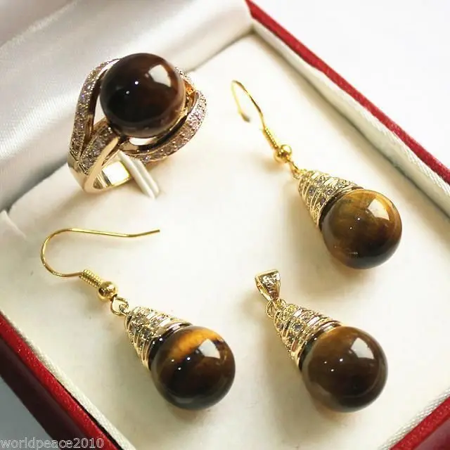 hot sell new - FREE SHIPPINGJewelry tiger's-eye pendant necklace. earring. ring set
hot sell new - FREE SHIPPINGJewelry tiger's-eye pendant necklace. earring. ring set