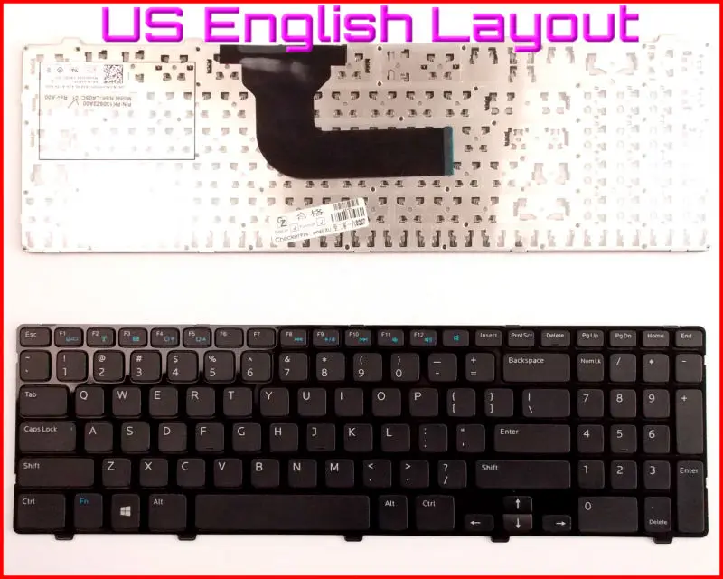 Новая английская версия клавиатуры для ноутбука Dell YH3FC 0YH3FC PK130SZ3A00 PK130SZ2A00 OYH3FC NSK-DY0SW 0WVTGR V137325AS
Новая английская версия клавиатуры для ноутбука Dell YH3FC 0YH3FC PK130SZ3A00 PK130SZ2A00 OYH3FC NSK-DY0SW 0WVTGR V137325AS