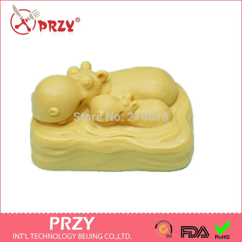 Family hippo Shaped Soap mold & fondant Cake decoration mold High-quality Handmade soap mold ,candle Candy moulds
Family hippo Shaped Soap mold & fondant Cake decoration mold High-quality Handmade soap mold ,candle Candy moulds