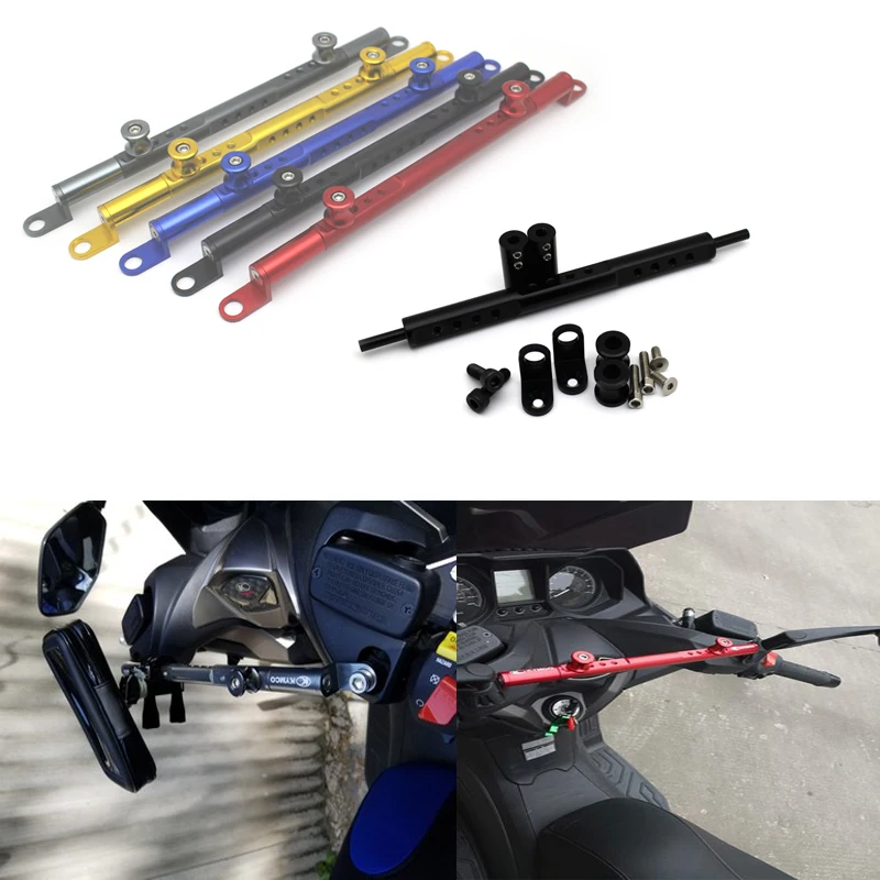 For KYMCO XCITING 250 300 400 400S 500 R250Fi K-XCT 300 NIKITA 200 300 CNC Motorcycle Mutifunctional Cross Bar Balance bar
For KYMCO XCITING 250 300 400 400S 500 R250Fi K-XCT 300 NIKITA 200 300 CNC Motorcycle Mutifunctional Cross Bar Balance bar