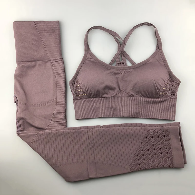 2Pcs Blue Seamless Yoga Set Women Fitness Clothing Sportswear Gym Leggings Padded Push-Up Hollow Strappy Sports Bra Sports Suit
2Pcs Blue Seamless Yoga Set Women Fitness Clothing Sportswear Gym Leggings Padded Push-Up Hollow Strappy Sports Bra Sports Suit