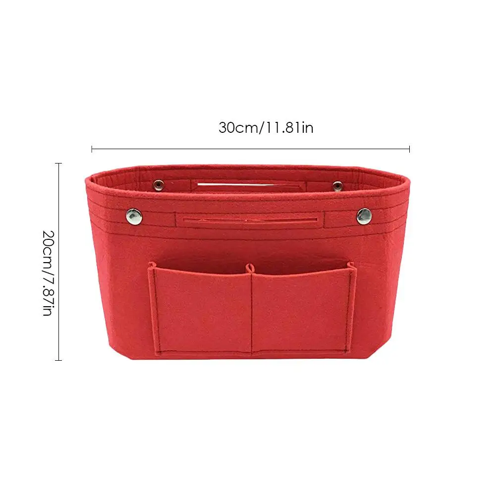 Felt Insert Cosmetic Bags Handbag Organizer Travel Portable Business Trip Women Girl Lady Cosmetic Case Toiletries Wash Kit Bag
Felt Insert Cosmetic Bags Handbag Organizer Travel Portable Business Trip Women Girl Lady Cosmetic Case Toiletries Wash Kit Bag