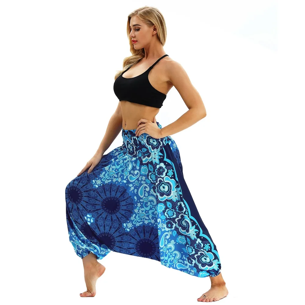 Qyiban Hot Slae 6 Colors Sun flower Print Polyester Harem Pants Elastic Waist Full Length Sporting Women Pants Wide Leg
Qyiban Hot Slae 6 Colors Sun flower Print Polyester Harem Pants Elastic Waist Full Length Sporting Women Pants Wide Leg
