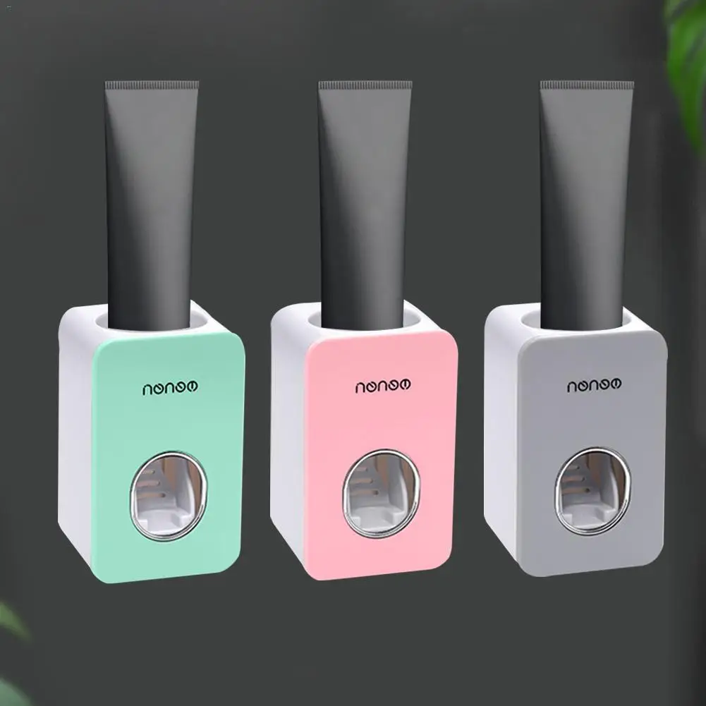Automatic Toothpaste Squeezers Set Wall Hanging Free Punch Toothpaste Toothbrush Rack Toothpaste Rack Lazy Squeeze Artifact
Automatic Toothpaste Squeezers Set Wall Hanging Free Punch Toothpaste Toothbrush Rack Toothpaste Rack Lazy Squeeze Artifact
