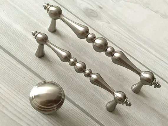 3.75" 5" Drawer Knobs Pull Handles Dresser Pulls Kitchen Cabinet Door Knobs Brushed Nickel Silver Cupboard Knob Handle 96 128 mm
3.75" 5" Drawer Knobs Pull Handles Dresser Pulls Kitchen Cabinet Door Knobs Brushed Nickel Silver Cupboard Knob Handle 96 128 mm