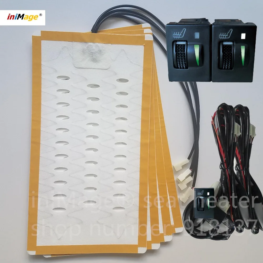 Qualified seat heating accessories auto parts alloy wire seat heater pad with switch for prado Rav4 Yaris land cruiser reiz
Qualified seat heating accessories auto parts alloy wire seat heater pad with switch for prado Rav4 Yaris land cruiser reiz