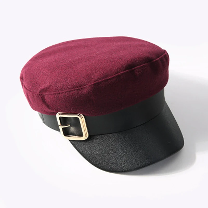 PCFDDR New Type of Warm Navy Cap with Belt Buckle and Duck Tongue Cap in Autumn and Winter.
PCFDDR New Type of Warm Navy Cap with Belt Buckle and Duck Tongue Cap in Autumn and Winter.