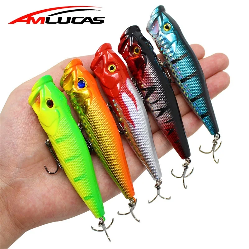 20pcs Big Popper Fishing Lures 90mm 11.5g Crankbait Wobblers Topwater isca artificial Fishing Bait Swimbait Tackle
20pcs Big Popper Fishing Lures 90mm 11.5g Crankbait Wobblers Topwater isca artificial Fishing Bait Swimbait Tackle