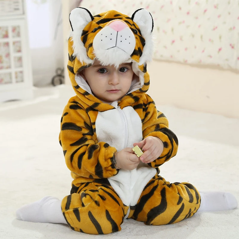 Anime Baby 3D Tiger Kigurumi Pajamas Newborn Infant Romper Animal Onesie Cosplay Costume Hooded Jumpsuit Winter Party Suit
Anime Baby 3D Tiger Kigurumi Pajamas Newborn Infant Romper Animal Onesie Cosplay Costume Hooded Jumpsuit Winter Party Suit