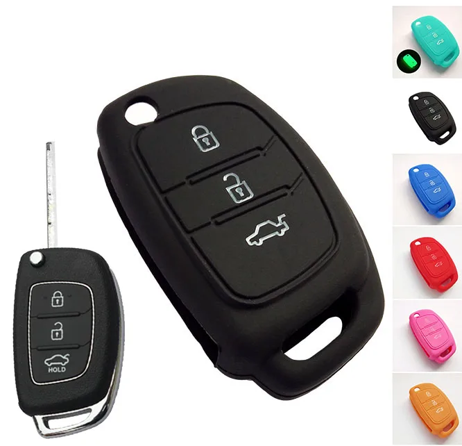 3 Button Silicone Remote Flip Key Cover Fob Case Fit For Hyundai Avante Porter Grandeur Sonata Santafe i30 HB20 Solaris ix35
3 Button Silicone Remote Flip Key Cover Fob Case Fit For Hyundai Avante Porter Grandeur Sonata Santafe i30 HB20 Solaris ix35