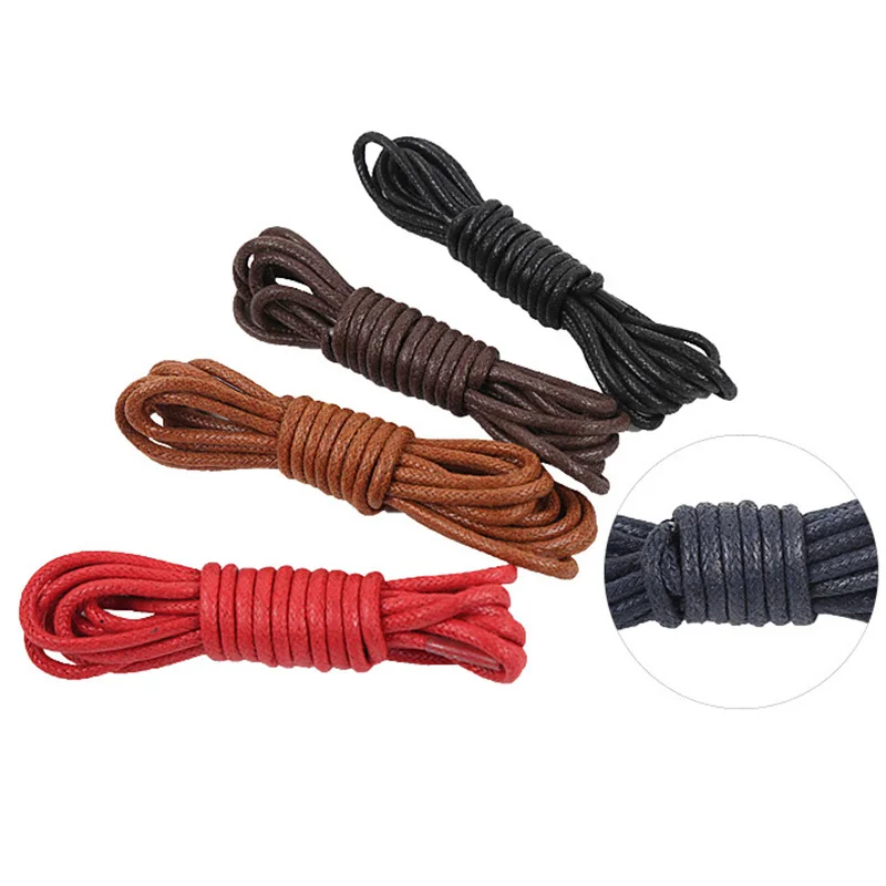 USHINE 70-160cm Round Waxed Colorful Shoelaces Elastic Shoelaces Boot Shoelaces Cord
USHINE 70-160cm Round Waxed Colorful Shoelaces Elastic Shoelaces Boot Shoelaces Cord