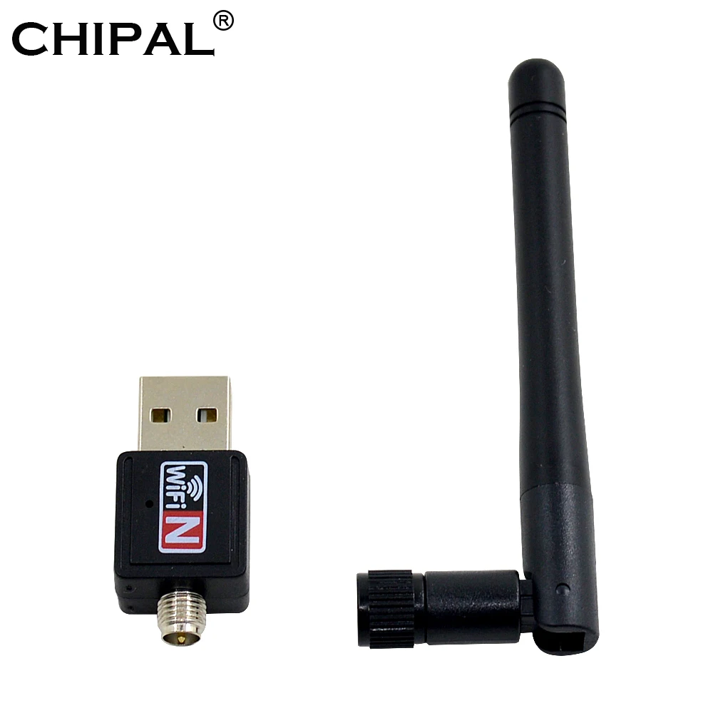 CHIPAL MINI Wireless USB WiFi Adapter Dongle Network LAN Card 802.11n/g/b Antenna wi-fi Wi-fi Receiver For Windows XP/7 | Компьютеры и