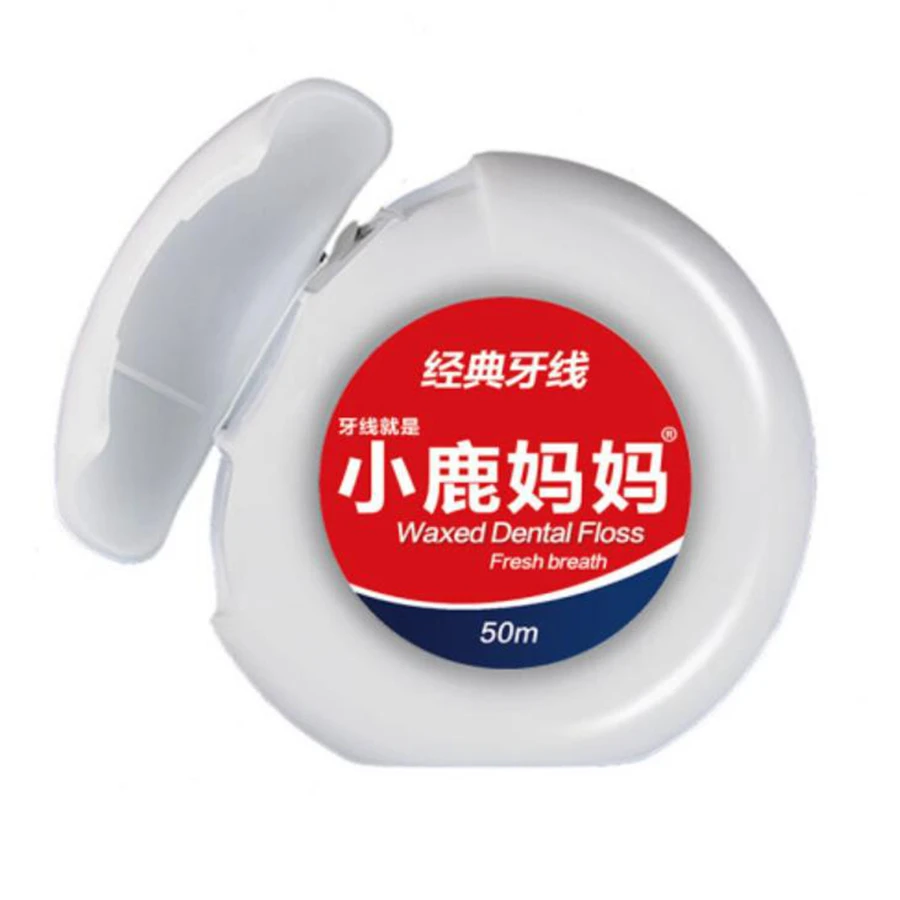 Dental Floss Pick Waxed Dental Flosser Built-in Spool Wax Flat Wire 50m Oral Tool Dental Floss Interdental Brush Toothpicks
Dental Floss Pick Waxed Dental Flosser Built-in Spool Wax Flat Wire 50m Oral Tool Dental Floss Interdental Brush Toothpicks