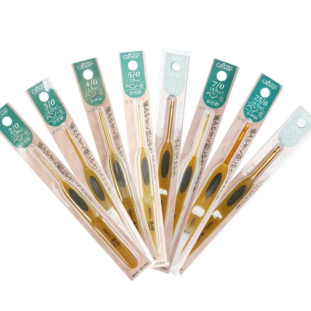 Japan Clover Crochet Hook Aluminum Amour Knitting Needles Original authentic Imported from Japan 2mm-6mm Best Quality
Japan Clover Crochet Hook Aluminum Amour Knitting Needles Original authentic Imported from Japan 2mm-6mm Best Quality