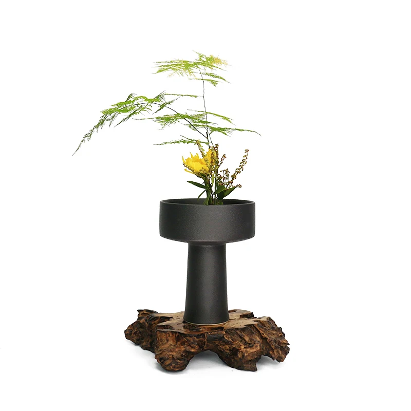 Japanese Flower Arrangement Ceramic Containers Hydroponic Flowerpot Tabletop Koashi Vase Creative Flower pot Vintage Home Decor
Japanese Flower Arrangement Ceramic Containers Hydroponic Flowerpot Tabletop Koashi Vase Creative Flower pot Vintage Home Decor