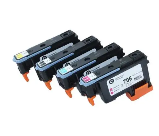 Печатающая головка einkshop 706 F9J49A печатающая для принтера HP DesignJet D5800 без чипа|Детали