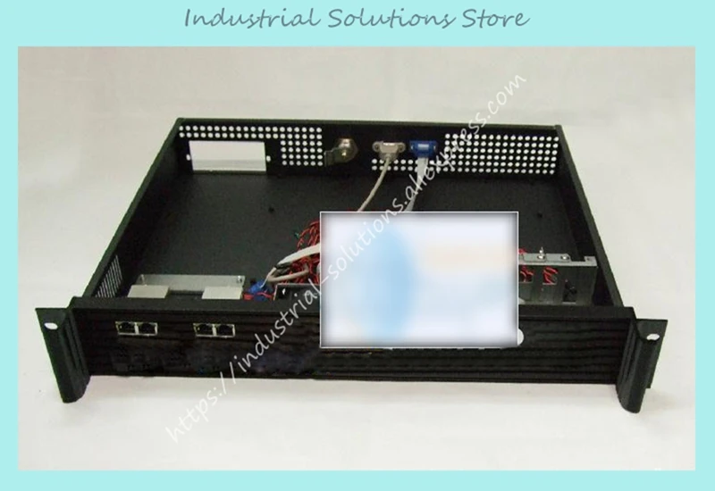 New Aluminum Panel 1.5U Firewall Computer Ros Computer Case 4 Ethernet Port
New Aluminum Panel 1.5U Firewall Computer Ros Computer Case 4 Ethernet Port