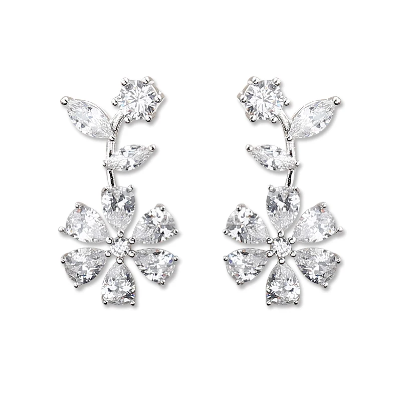 2023 New Fashion Earrings Rhinestone Sweet Shiny Flower With Gems Ear Ear Earrings For Women Crystal Earring Wholesale Brincos
2023 New Fashion Earrings Rhinestone Sweet Shiny Flower With Gems Ear Ear Earrings For Women Crystal Earring Wholesale Brincos