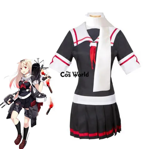 Collection Yuudachi Kaini Sailor Suit School Uniform Short Sleeve Tops Skirt Outfit Cosplay Costumes
Collection Yuudachi Kaini Sailor Suit School Uniform Short Sleeve Tops Skirt Outfit Cosplay Costumes