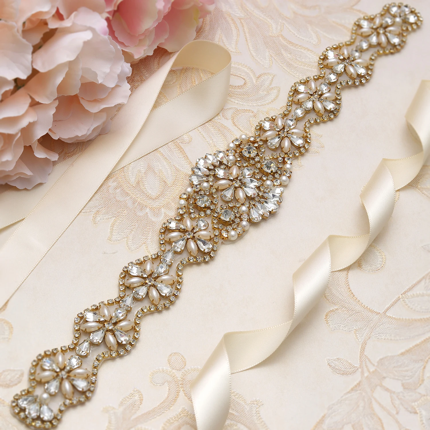 MissRDress Wedding Rhinestones Bridal Belt Pearls Crystal Bridal Belt Jeweled Bridal Sash For Wedding Dresses pearl belt JK806
MissRDress Wedding Rhinestones Bridal Belt Pearls Crystal Bridal Belt Jeweled Bridal Sash For Wedding Dresses pearl belt JK806