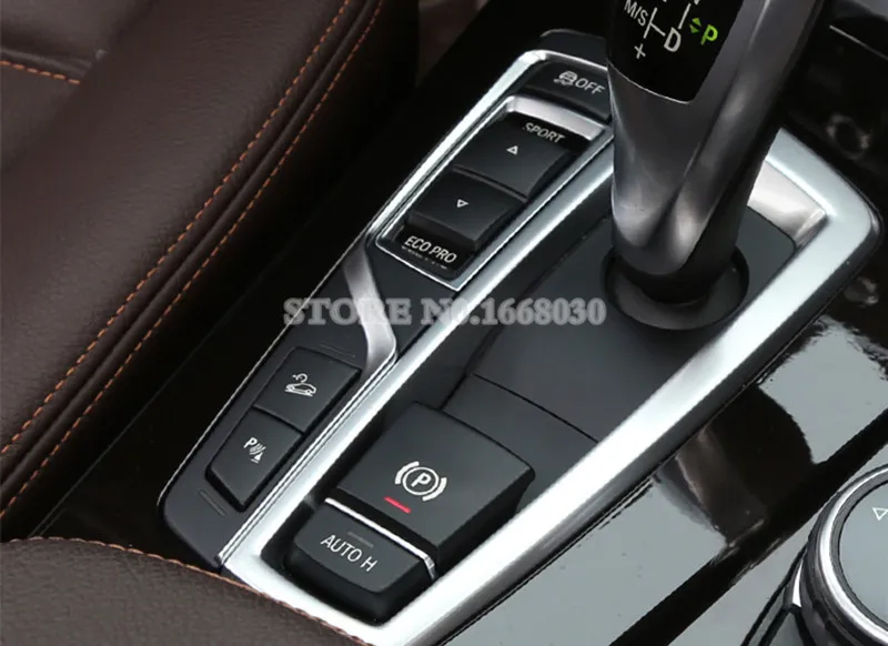 Внутренняя коробка переключения передач с блестками Накладка для BMW X3 F25 2011-2017