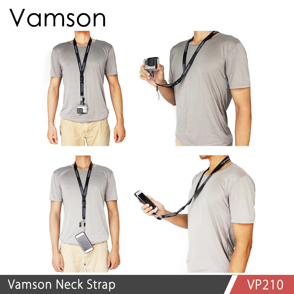 Ремешок Vamson на шею, слинг для Go pro Hero 6 5 5S 4 4S 3 + с быстроразъемной пряжкой для yi 4K для спортивной камеры Sonly
Ремешок Vamson на шею, слинг для Go pro Hero 6 5 5S 4 4S 3 + с быстроразъемной пряжкой для yi 4K для спортивной камеры Sonly