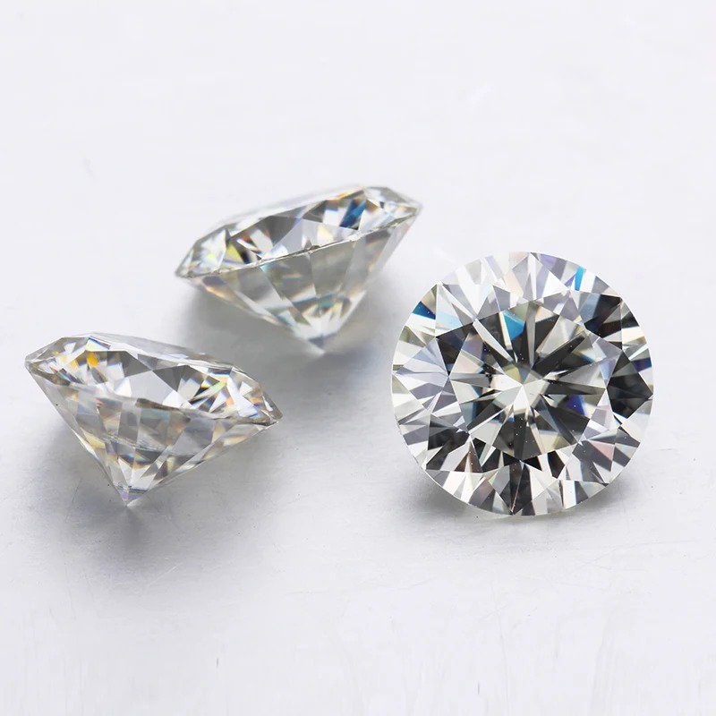 Tested positive GH color 9.0mm 3ct round brilliant cut heart&arrow cut moissanites stone for engagement rings for jewelry making
Tested positive GH color 9.0mm 3ct round brilliant cut heart&arrow cut moissanites stone for engagement rings for jewelry making