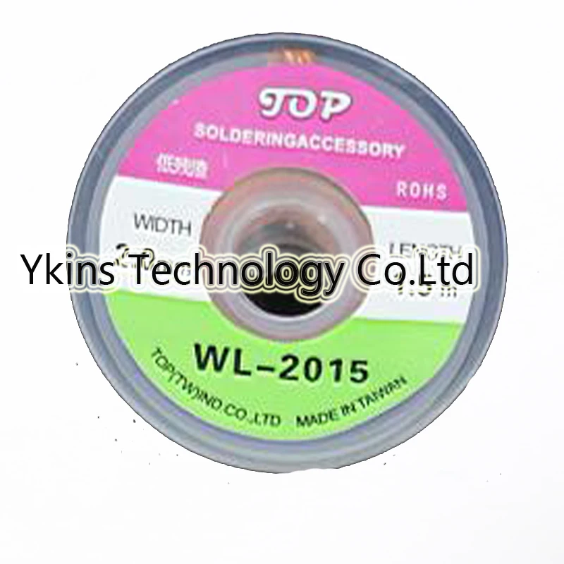 5 pcs/lot The Best BGA Desoldering Braid Solder Wire WL-2015 wick/Soldering Accessory
5 pcs/lot The Best BGA Desoldering Braid Solder Wire WL-2015 wick/Soldering Accessory