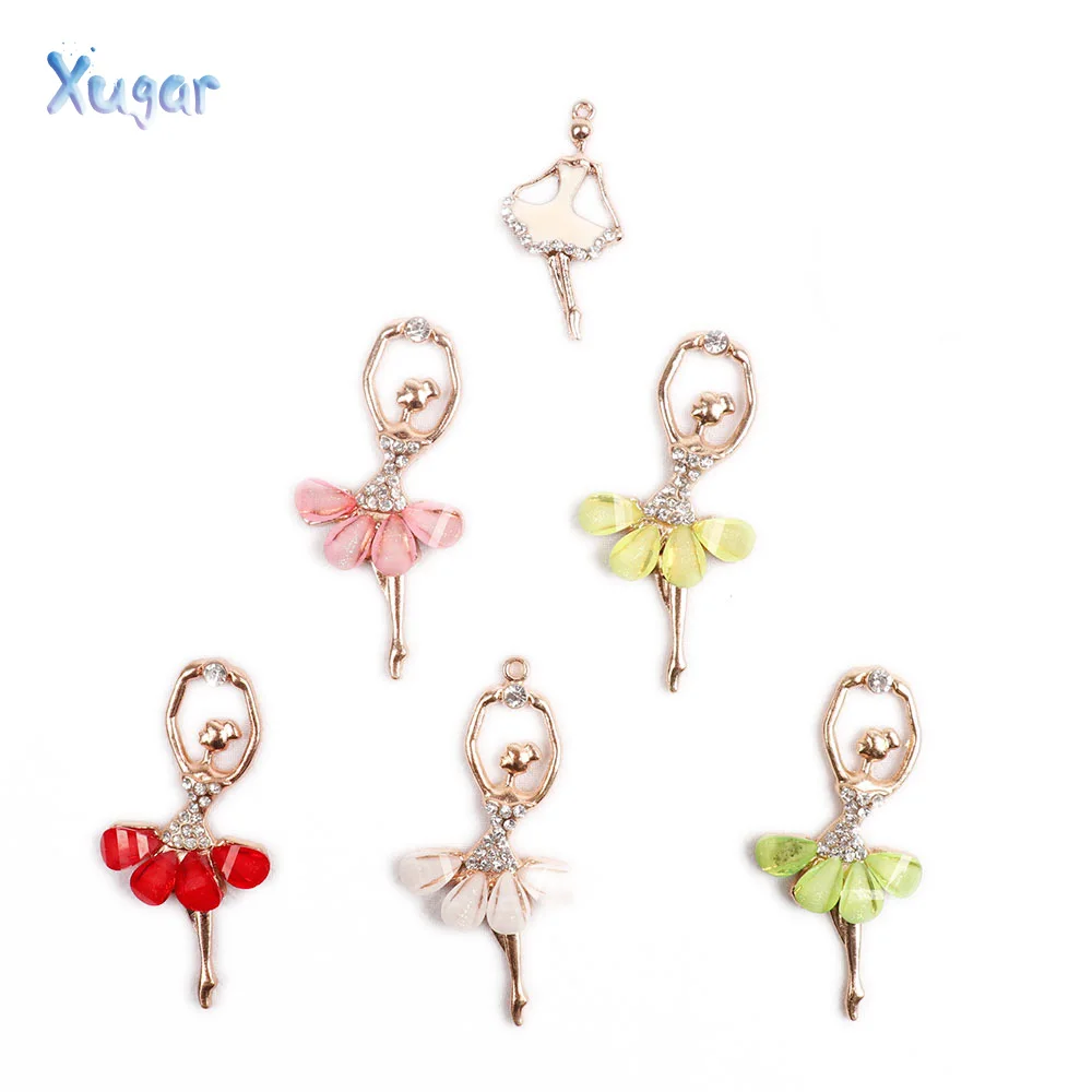 Xugar 4pcs 55*27MM Mix color fabric cloth alloy ballerina charm pendants ballet dancer charm girl charm for mobile phone sticker
Xugar 4pcs 55*27MM Mix color fabric cloth alloy ballerina charm pendants ballet dancer charm girl charm for mobile phone sticker