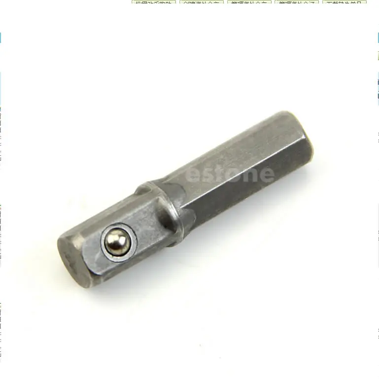 OOTDTY F85 Hex Power Drill Bit Driver Socket Bar Wrench Adapter Extension 1/4" 30mm