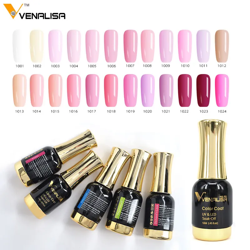 Venalisa Gel Polish 111 Colors Vernish Nail Soak Off UV LED Pure Color Liquid Salon Long Lasting | Красота и здоровье