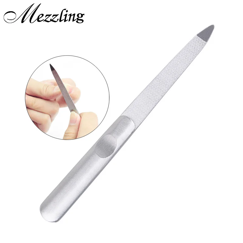 1pc Professional Stainless Steel Emery Nail File Buffer Double Side Grinding Rod Manicure Pedicure Scrub Nail Arts Tool
1pc Professional Stainless Steel Emery Nail File Buffer Double Side Grinding Rod Manicure Pedicure Scrub Nail Arts Tool