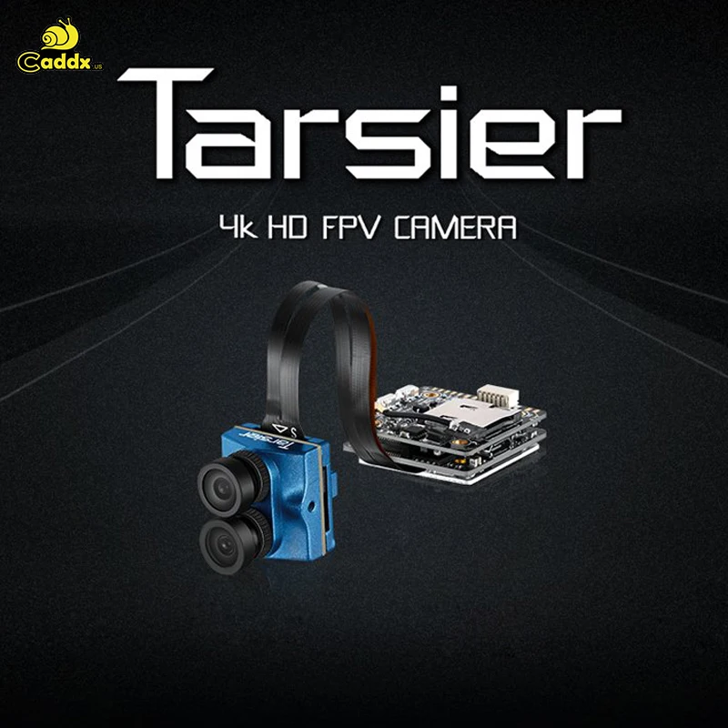 Caddx Tarsier 1200TVL 4K 30fps HD двойной объектив Супер WDR WiFi FPV записывающая камера DVR аудио OSD с