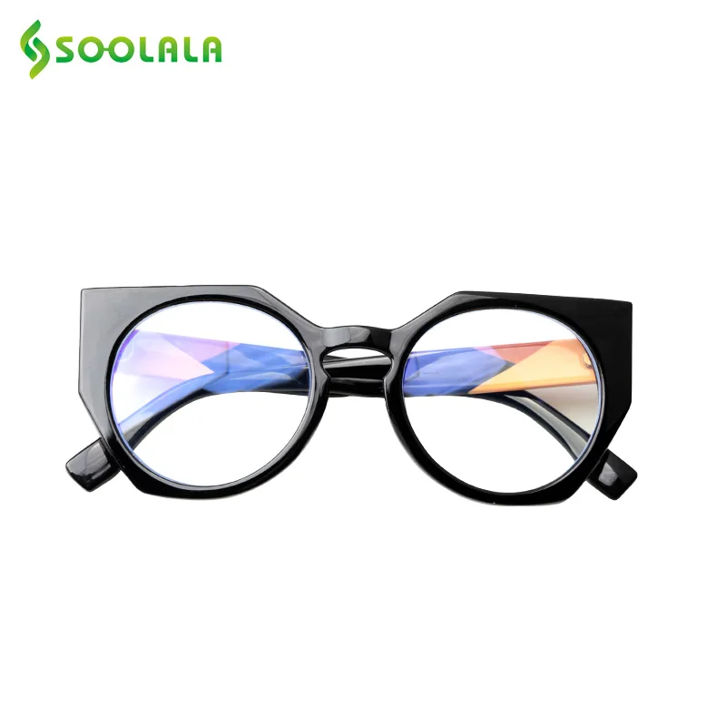 SOOLALA Anti Blue Light Reading Glasses Men Women Cat Eye Eyeglass Frame Hyperopia Gafas Presbicia Glasses Diopter +0.5 to 4.0
SOOLALA Anti Blue Light Reading Glasses Men Women Cat Eye Eyeglass Frame Hyperopia Gafas Presbicia Glasses Diopter +0.5 to 4.0