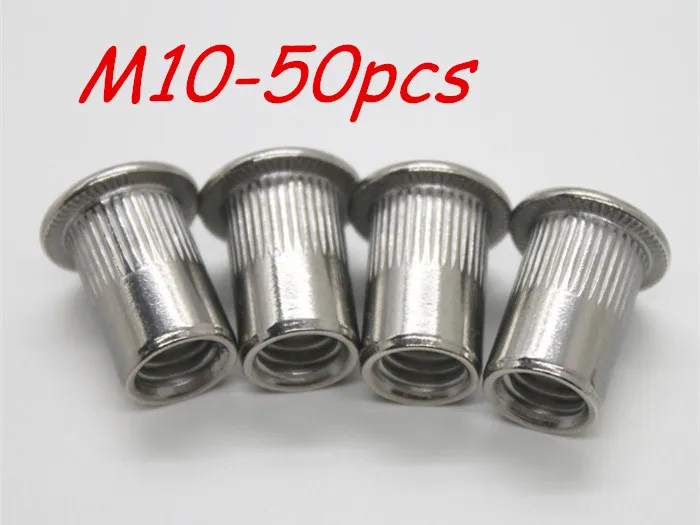 M10 Метрическая резьба 304 нержавеющая сталь заклепки гайка Rivnut гайка с кольцевой вставкой 50 шт./лот Бесплатная доставка
M10 Метрическая резьба 304 нержавеющая сталь заклепки гайка Rivnut гайка с кольцевой вставкой 50 шт./лот Бесплатная доставка