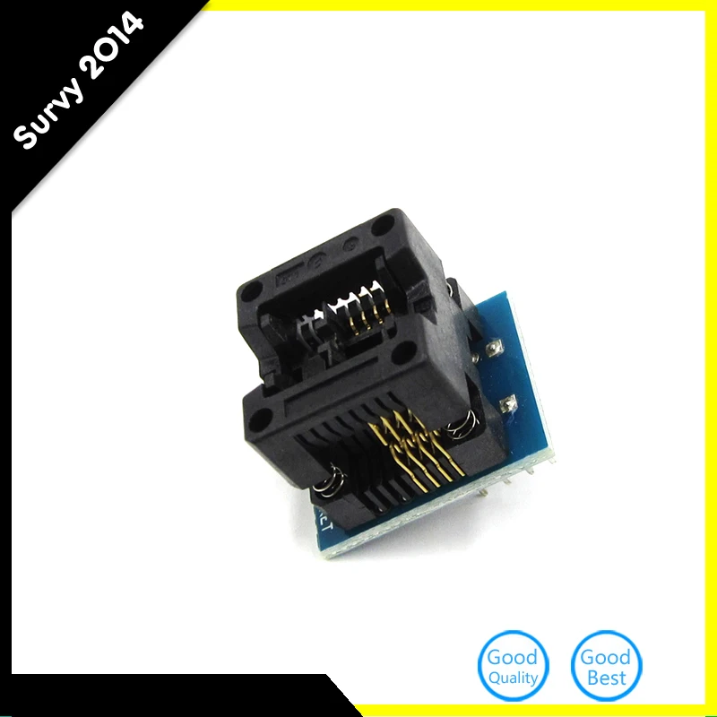 SOIC8 SOP8 to DIP8 EZ Programmer Adapter Socket Converter Module 150mil Output Power Adapter
SOIC8 SOP8 to DIP8 EZ Programmer Adapter Socket Converter Module 150mil Output Power Adapter