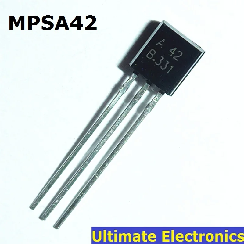 100 шт./лот MPSA42 TO 92 0.5A / 300 В NPN транзистор|npn transistor|mpsa42 transistortransistor 100pcs |