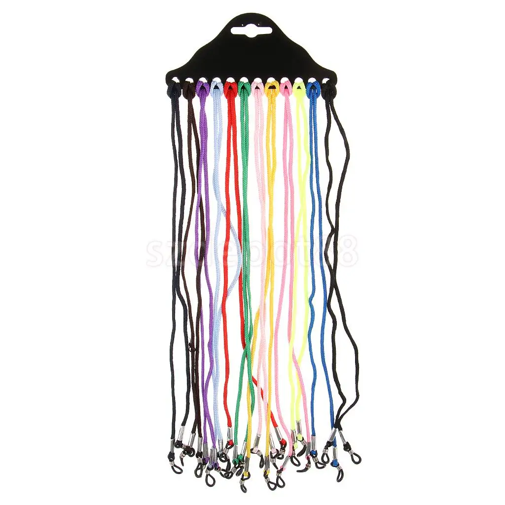 Lot of 12pcs Sports Eyeglasses Sun Glasses Cord Eye Glasses Holder Necklace Sunglasses Chain Straps Nylon Strings Colorful
Lot of 12pcs Sports Eyeglasses Sun Glasses Cord Eye Glasses Holder Necklace Sunglasses Chain Straps Nylon Strings Colorful