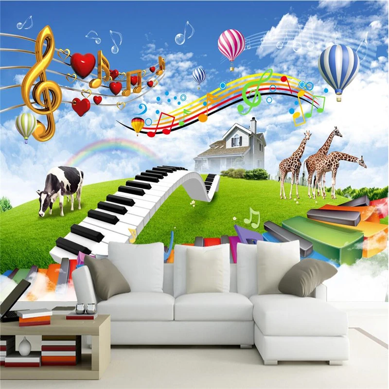 Обои на заказ, большой высококачественный 3D стерео мечта, домик, ранчо, музыка, мечта, детский фон, стена, papel de parede 
Обои на заказ, большой высококачественный 3D стерео мечта, домик, ранчо, музыка, мечта, детский фон, стена, papel de parede