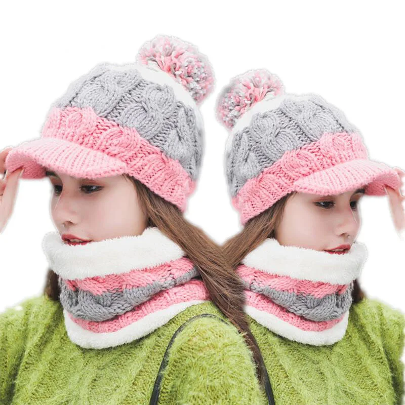 SUOGRY Горячая Лыжная девушка 2018 новый бренд большой меховой помпон шарик шарф вязаная зимняя шапка женская шапка плотные шапочки Женская шап...
SUOGRY Горячая Лыжная девушка 2018 новый бренд большой меховой помпон шарик шарф вязаная зимняя шапка женская шапка плотные шапочки Женская шап...