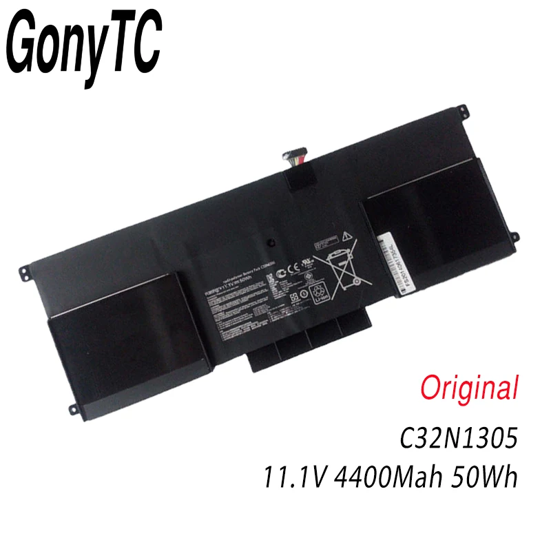 Оригинальный аккумулятор GONYTC 11,1 В 50 Вт/ч для ноутбука, новый аккумулятор C32N1305 для ASUS Zenbook UX301L UX301LA C4003H UX301LA4500, оригинальный аккумулятор
Оригинальный аккумулятор GONYTC 11,1 В 50 Вт/ч для ноутбука, новый аккумулятор C32N1305 для ASUS Zenbook UX301L UX301LA C4003H UX301LA4500, оригинальный аккумулятор