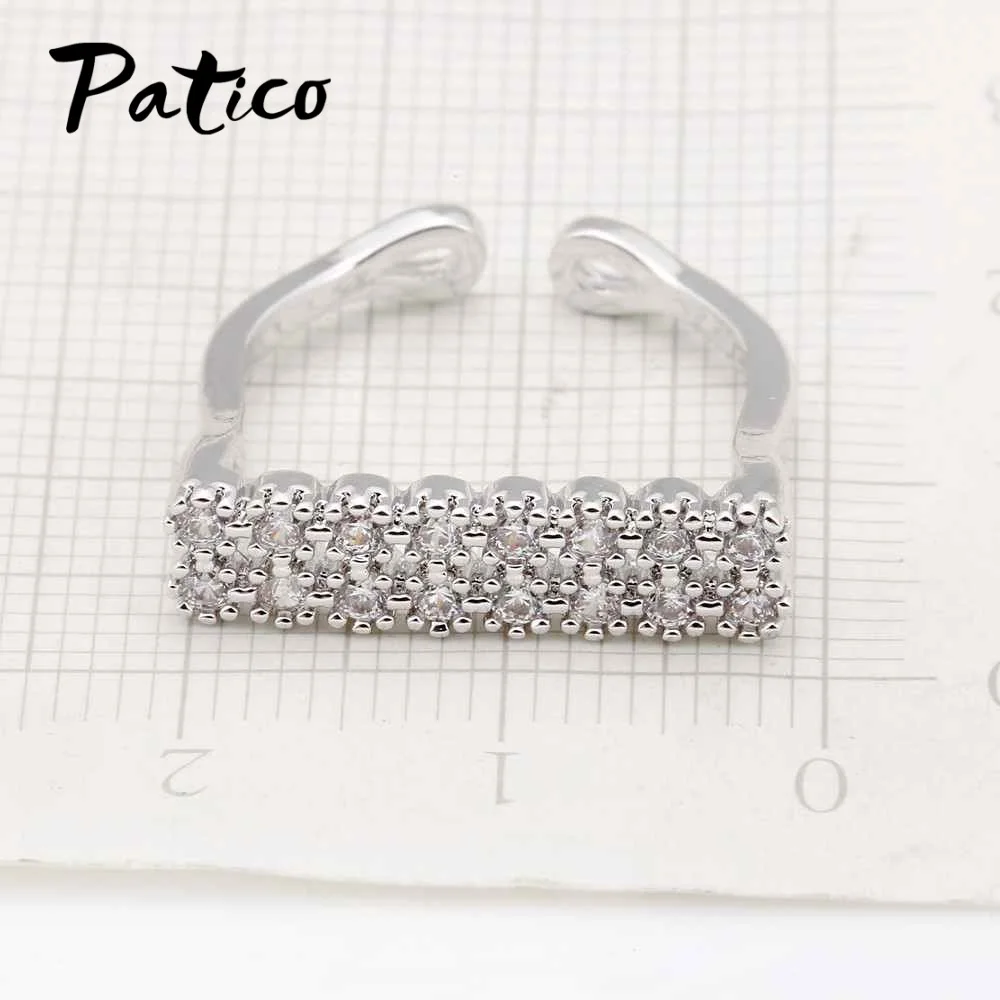 100% 925 Sterling Silver Rectangle&Square Dazzling CZ Open Finger Ring for Women Wedding Engagement Jewelry Anel Hot Sale
100% 925 Sterling Silver Rectangle&Square Dazzling CZ Open Finger Ring for Women Wedding Engagement Jewelry Anel Hot Sale