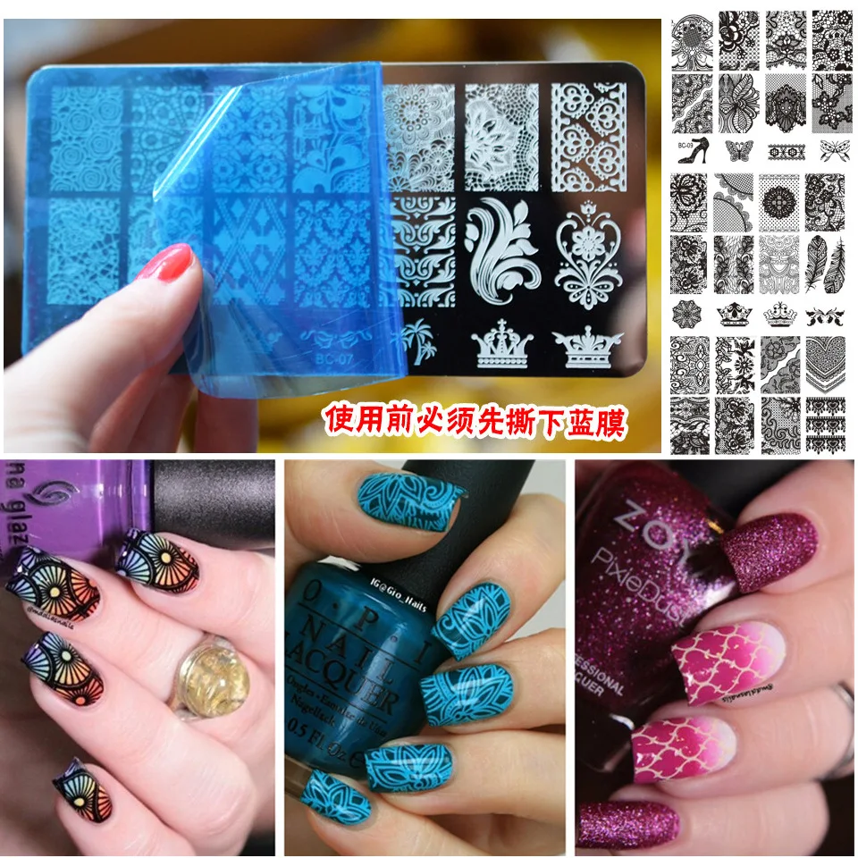 Blue Zoo Nai art stamping plate flower tree feather metal nail stamper 12 x 6cm Rectangle nail stamper plates BZ014
Blue Zoo Nai art stamping plate flower tree feather metal nail stamper 12 x 6cm Rectangle nail stamper plates BZ014