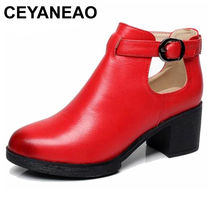 CEYANEAOShoes Women High HeelsGenuine Leather WomenPumps Spring Round Toe Gladiator Shoes Female High Heels Platform Shoes E1918
CEYANEAOShoes Women High HeelsGenuine Leather WomenPumps Spring Round Toe Gladiator Shoes Female High Heels Platform Shoes E1918