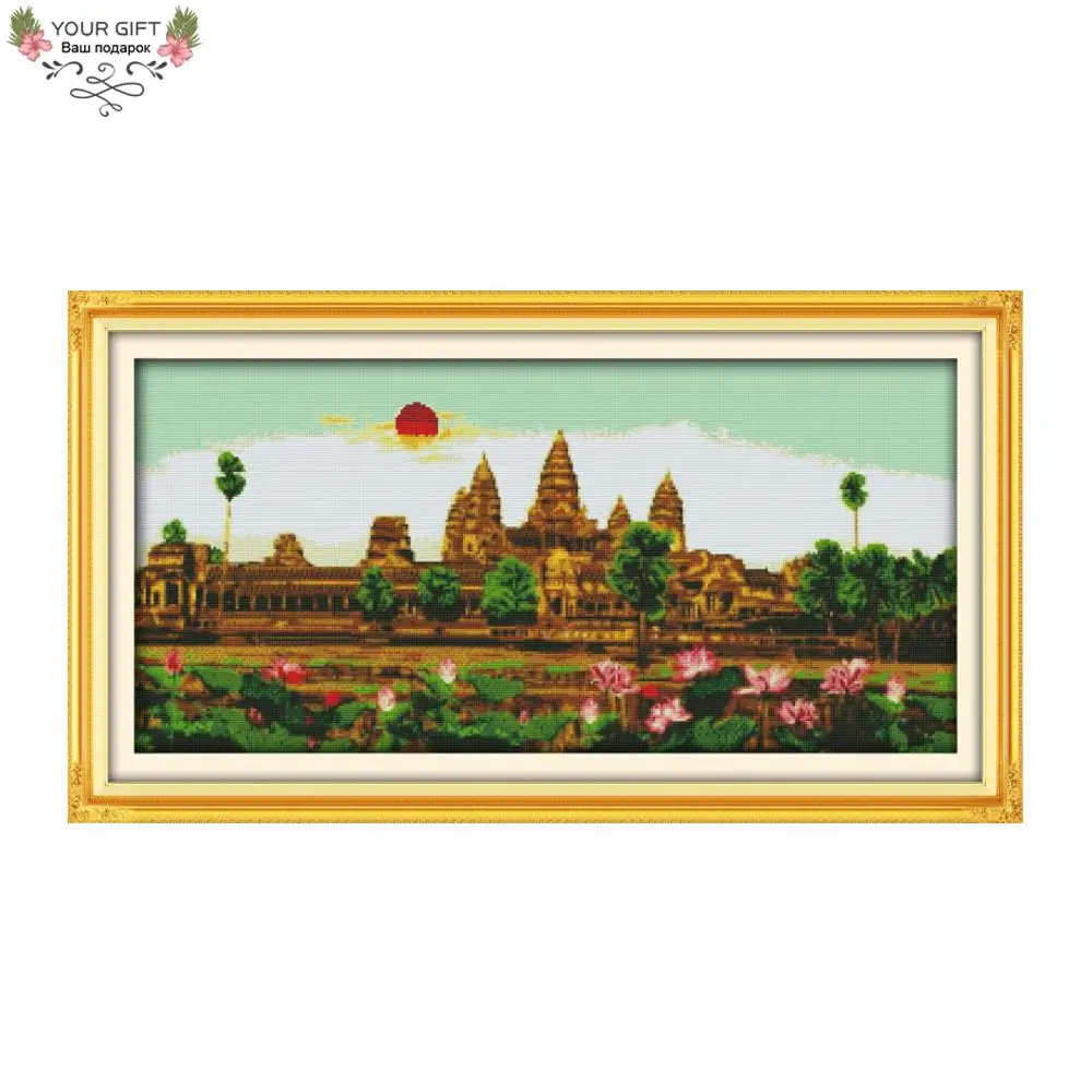 Your Gift F487 14CT 11CT Counted and Stamped Home Decor Cambodia Angkor Wat Embroidery Needlework Needlepoit Cross Stitch kits
Your Gift F487 14CT 11CT Counted and Stamped Home Decor Cambodia Angkor Wat Embroidery Needlework Needlepoit Cross Stitch kits