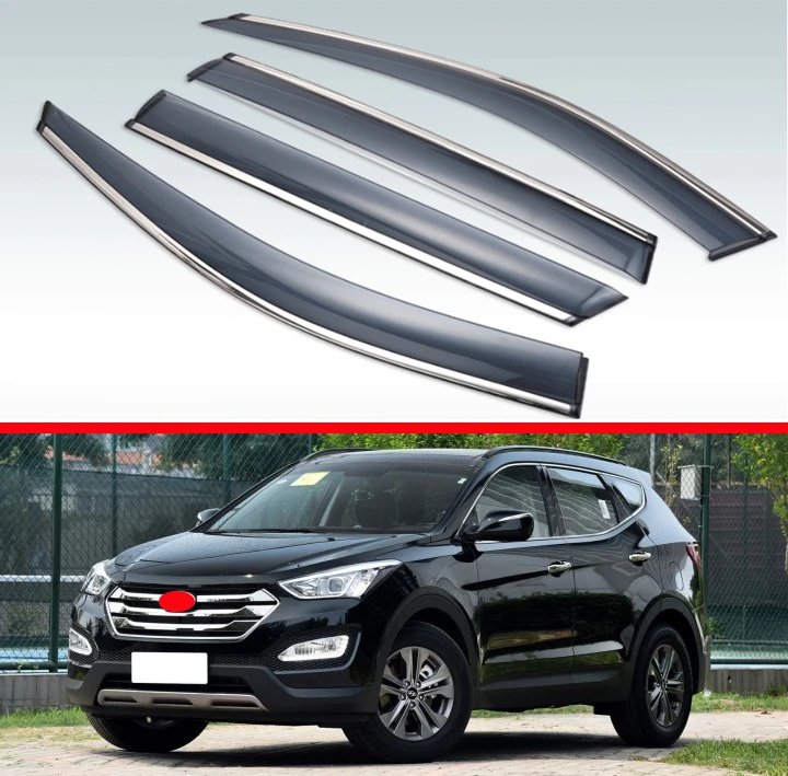 Пластиковый Наружный козырек для Hyundai Santa Fe IX45 2013 2014 2015 2016|Навесы и укрытия| |