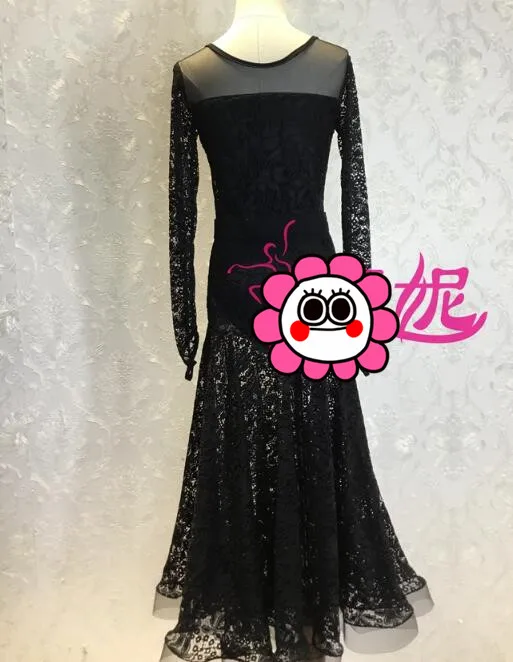 customize girl juvenile modern dance costumes kids ballroom dance dresses standard ballroom dancing clothes black J21
customize girl juvenile modern dance costumes kids ballroom dance dresses standard ballroom dancing clothes black J21