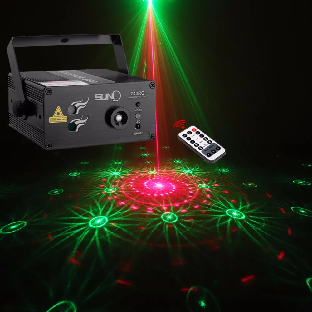 SUNY 40 RG Patterns Laser Light Blue LED Stage Sound Activated Gobo Projector Show for Club Bar DJ Disco Home Party(Z40RG)
SUNY 40 RG Patterns Laser Light Blue LED Stage Sound Activated Gobo Projector Show for Club Bar DJ Disco Home Party(Z40RG)