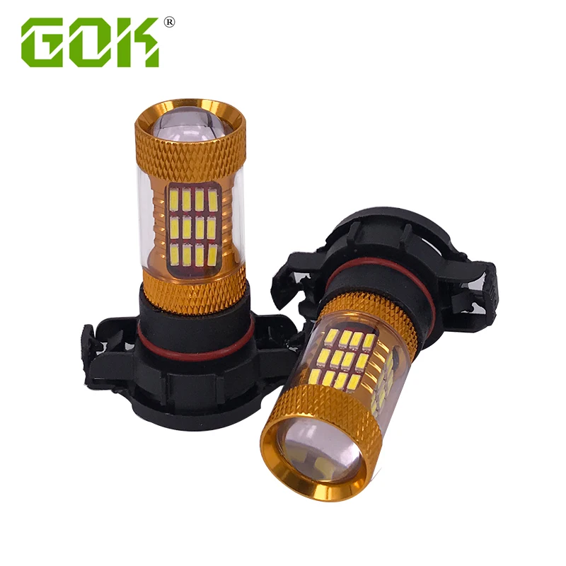 1 шт. авто светодиодный h11 h8 H16 30W 60smd 4014 чипы светильник тумана хвост лампы дальнего