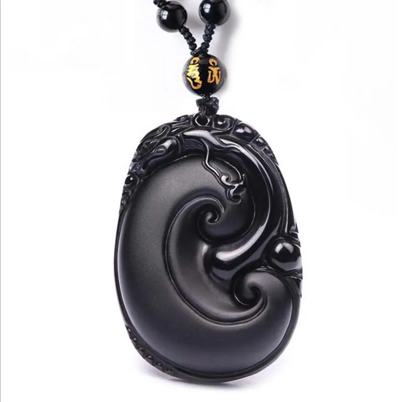 KYSZDL Natural obsidian carving wishful pendant men and women models sweater chain pendant jewelry gifts free round bead rope
KYSZDL Natural obsidian carving wishful pendant men and women models sweater chain pendant jewelry gifts free round bead rope